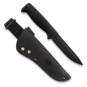 Peltonen Knives Sissipuukko M07 Mustalla Nahkatupella Tilaa Heti