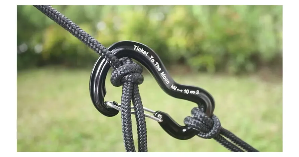 Ticket To The Moon Hammock Carabiner 10kN Ilmainen Palautus