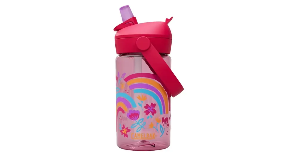 Ajankohtainen CamelBak Thrive Flip Straw Kids 0,4 Rainbow Floral