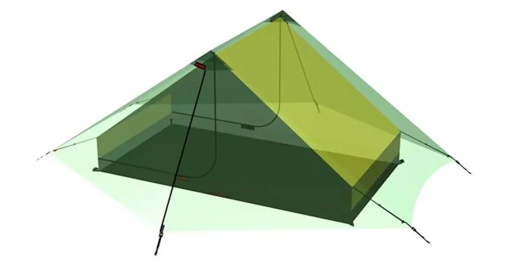 Hilleberg Anaris Footprint Rajoitettu Tarjous