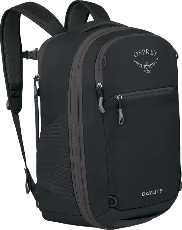 OspreyOsprey Daylite Expandable Travel Pack 26+6 Black Osta Verkossa