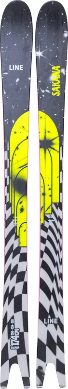 Line SkisLine Skis Sakana Black/White Suosittu
