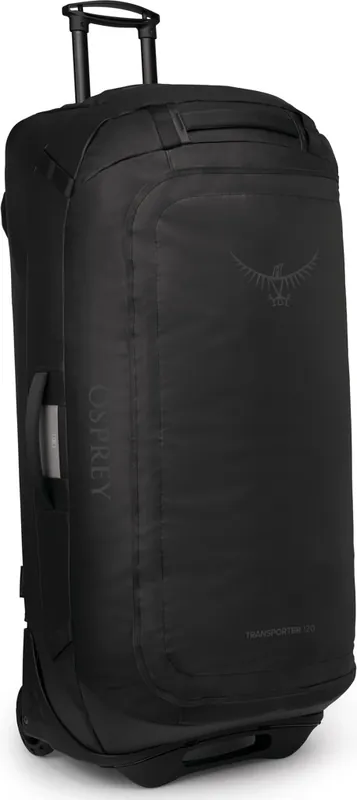 OspreyOsprey Transporter Wheeled Duffel 120 Raven Black/Black Pakollinen (Must-Have)