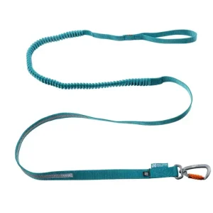 Edullinen Hinta Non-stop DogwearNon-stop Dogwear Touring Bungee Leash 2m/13mm, Screw-Lock Teal