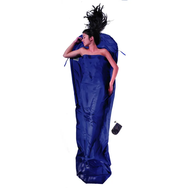 Erikoistarjous CocoonCocoon Mummy Liner Silk Ultramarine Blue
