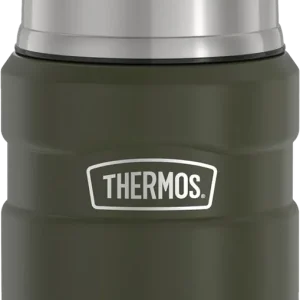 Lähetetään Heti ThermosThermos King Food Jar 470 ml Moss Green