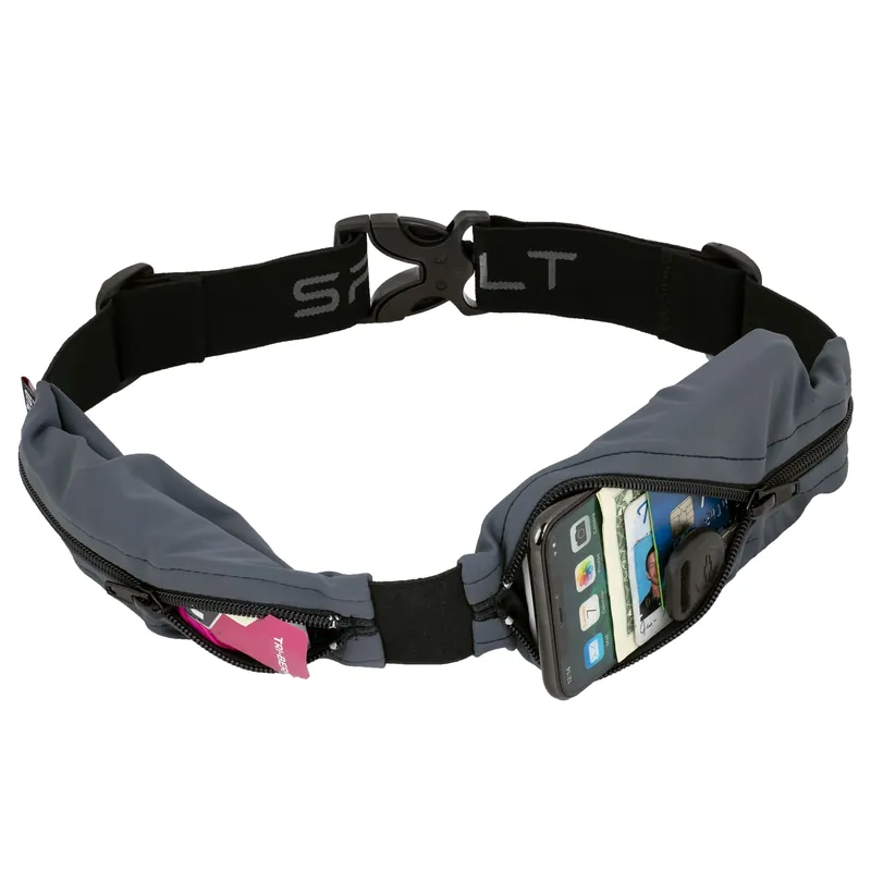 SPIbeltSPIbelt Dual Pocket Pro Antracite/Black Korkea Laatu