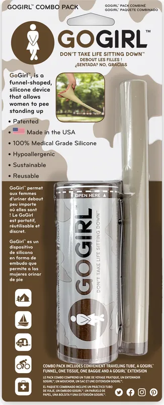GoGirlGoGirl Women‘s GoGirl Combo Pack Khaki Tehdashinta