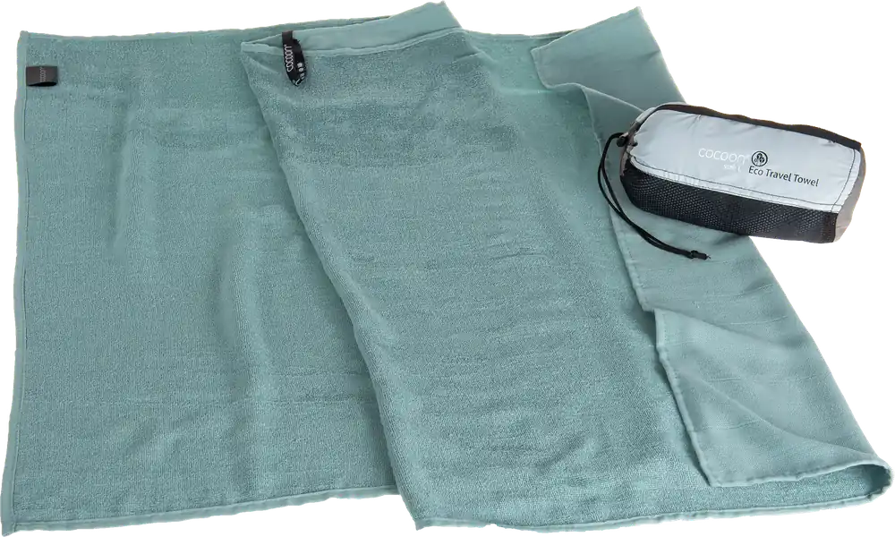 Loppuunmyynti CocoonCocoon Eco Travel Towel L Nile Green