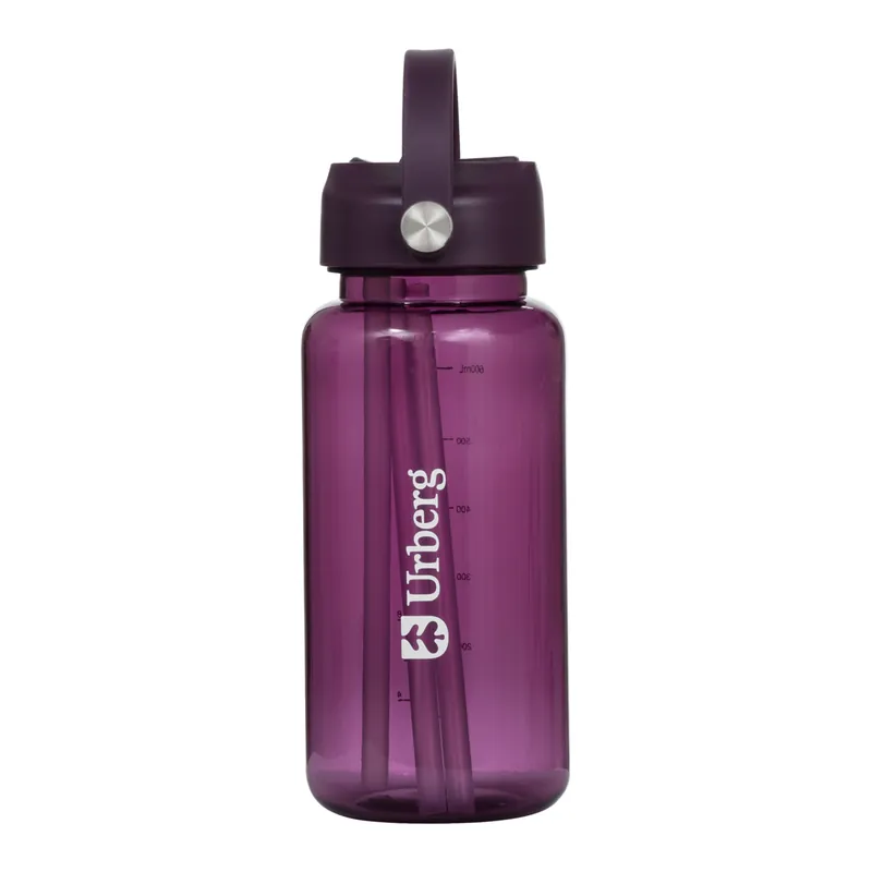 Osta Tänään UrbergUrberg Tritan Flip Straw 600ml Dark Purple