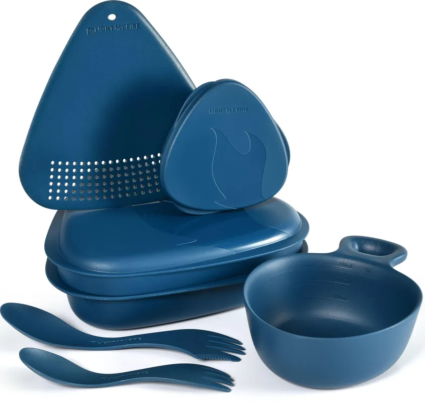Uutuus Light My FireLight My Fire Outdoor MealKit 2.0 Hazyblue