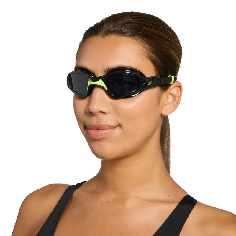 ZoggsZoggs Unisex Spectra Black/green/tinted Smoke Edullinen