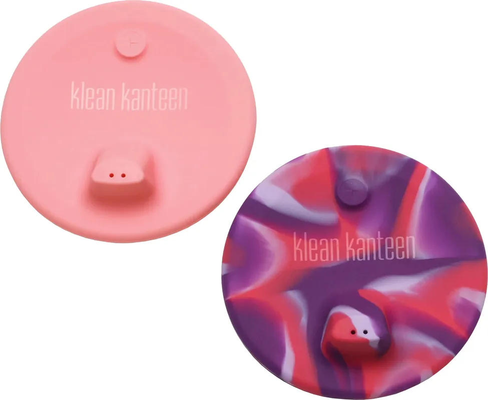 Asiakkaiden Suosikki Klean KanteenKlean Kanteen Kid Cup Sippy Lid 2-Pack Pink Tie Dye