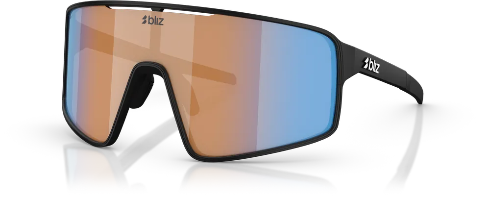 BlizBliz P001 Matt Black/Coral - Orange W Blue Multi Nopea Toimitus
