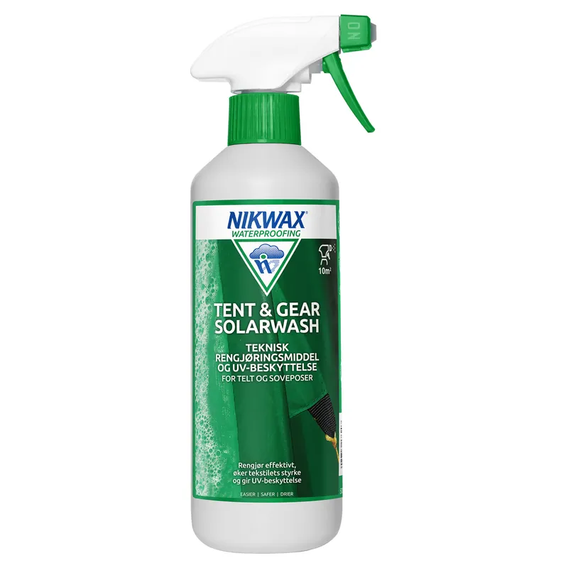 Osta Nyt NikwaxNikwax Tent & Gear Solarwash 500ml Nocolour
