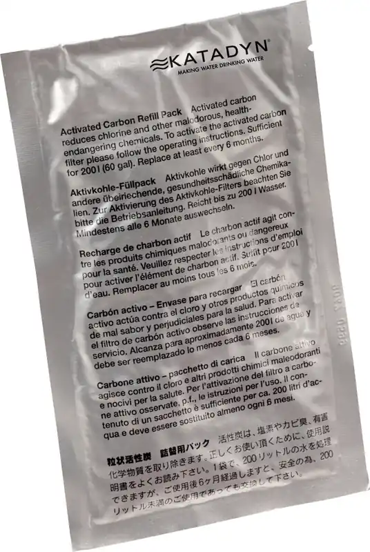 KatadynKatadyn Combi Carbon Replacement Pack (2 Pcs) Silver Heti Saatavilla