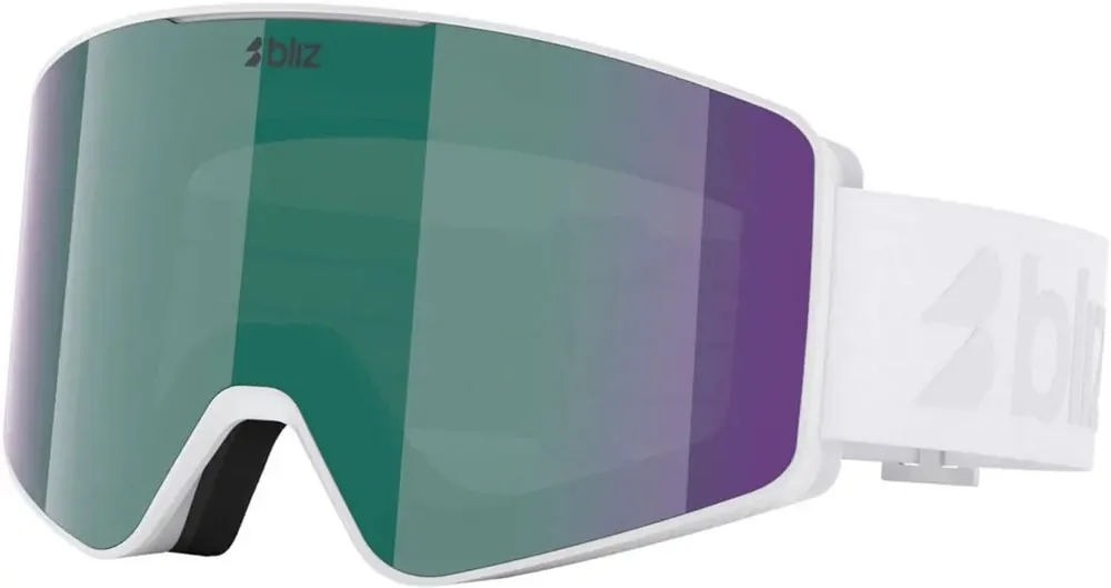 Alkuperäinen BlizBliz G001s Matte White/Brown W Green Multi