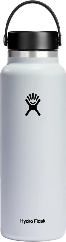 Flash-Tarjous Hydro FlaskHydro Flask Wide Flex Cap 1182ml White