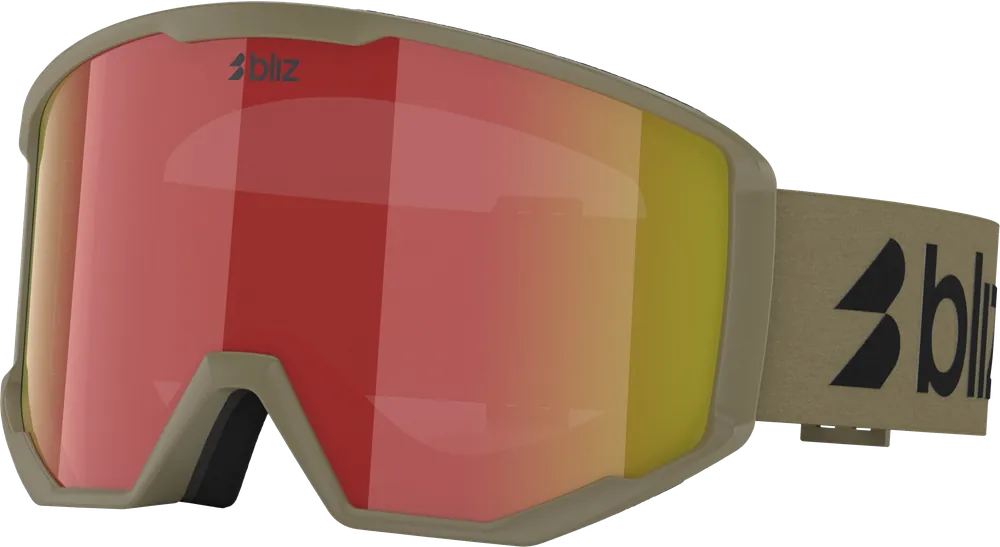 Pakollinen (Must-Have) BlizBliz Spark Matte Camo Green/Brown W Red Multi