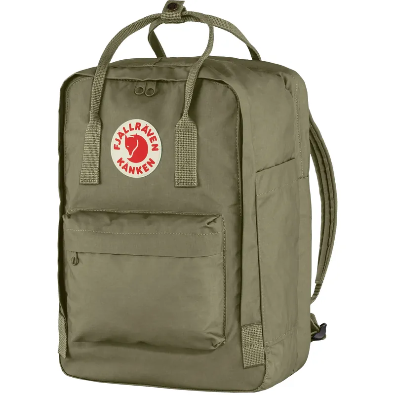 Nopea Toimitus FjällrävenFjällräven Kånken Laptop 15" Green