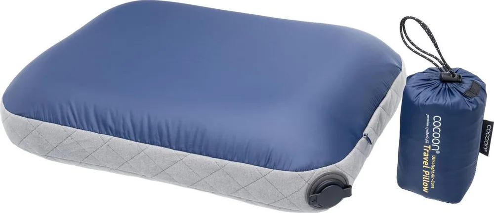 Viimeinen Mahdollisuus CocoonCocoon Air-Core Pillow Ultralight Medium Dark Indigo/Grey