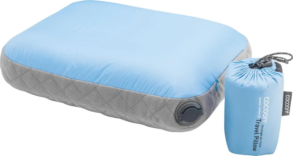 Vain Tänään CocoonCocoon Air-Core Pillow Ultralight Medium Light Blue/Grey