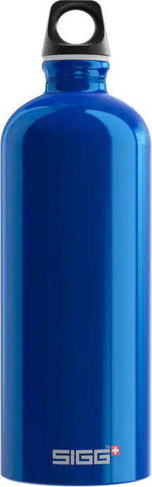 SIGGSIGG Water Bottle Traveller 1 L Dark Blue Korkea Laatu