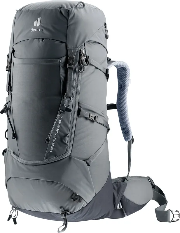 Alennettu DeuterDeuter Women‘s Aircontact Core 45+10 SL Graphite-black