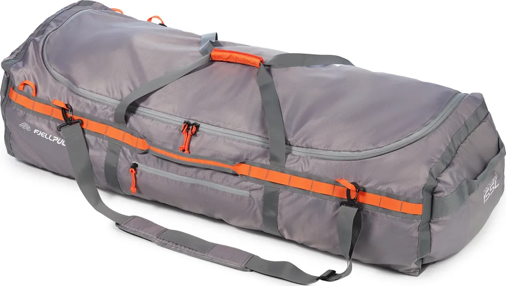 Edullinen Hinta FjellpulkenFjellpulken Pack Bag 155L Grey/Orange