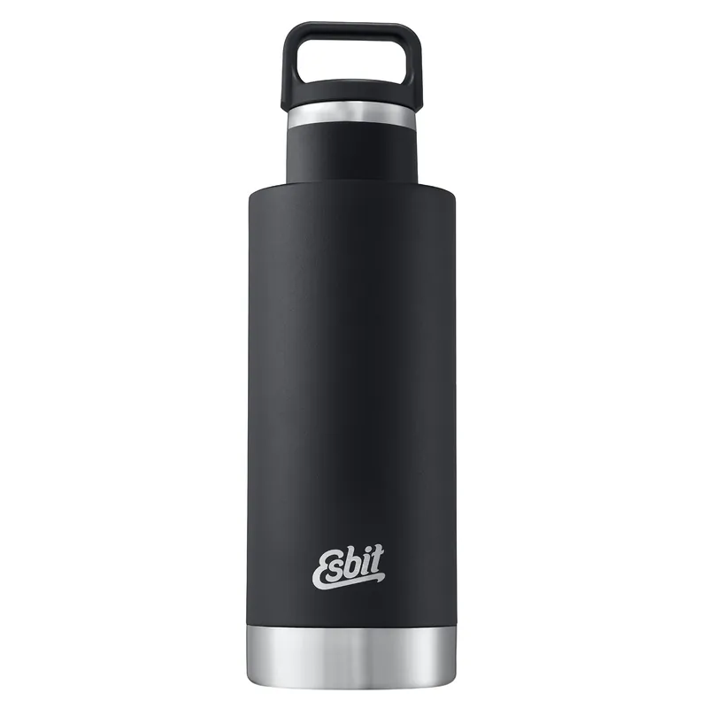 EsbitEsbit Sculptor Stainless Steel Insulated Bottle Black Uusi Malli