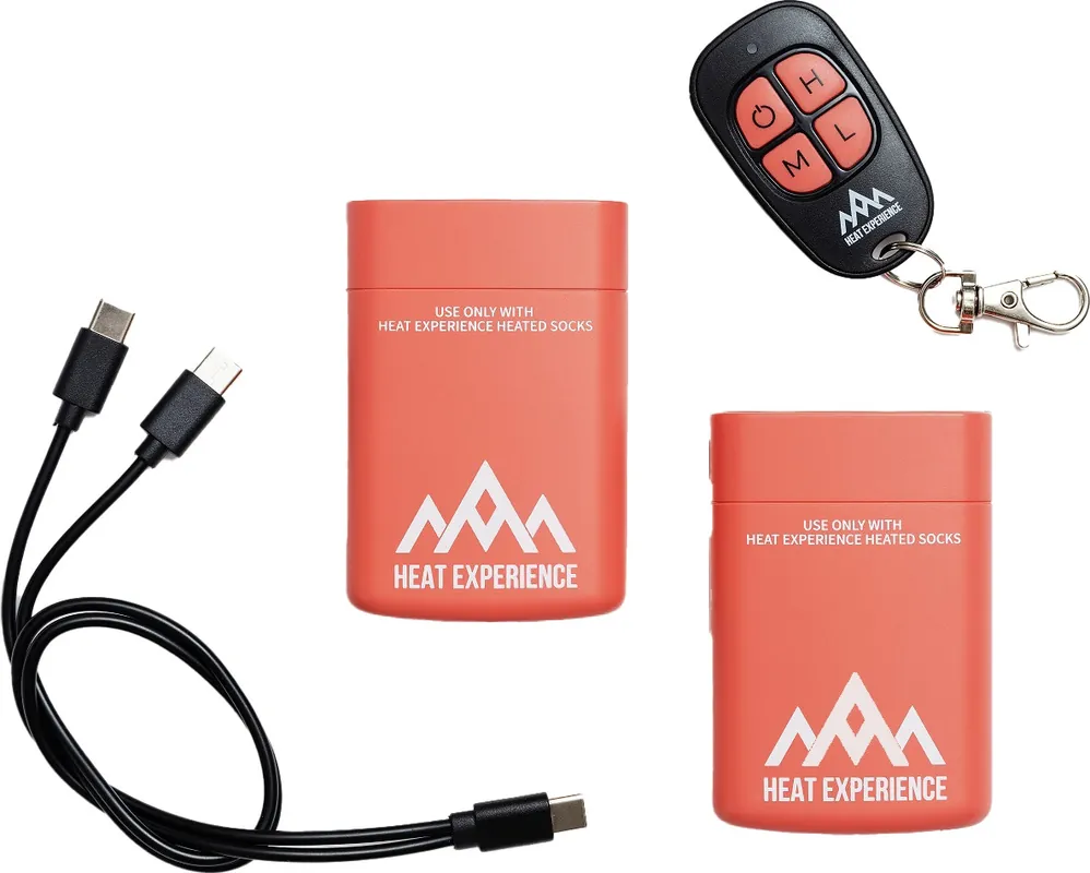 Heat ExperienceHeat Experience Socks Battery (Pair) With Remote V2 Black Tarjous