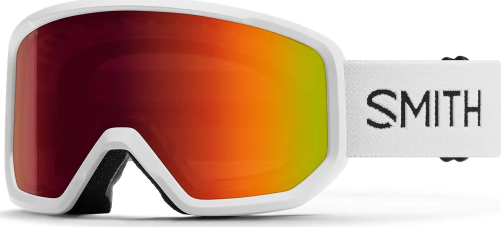 Flash-Tarjous SmithSmith Transfer White 2324 / Red Solx Mirror Antifog