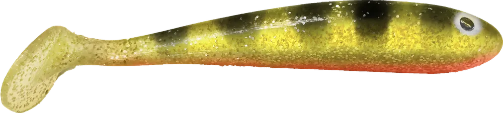 iFishiFish The Demon Shad 15 cm Fluo Perch Turvallinen Maksu