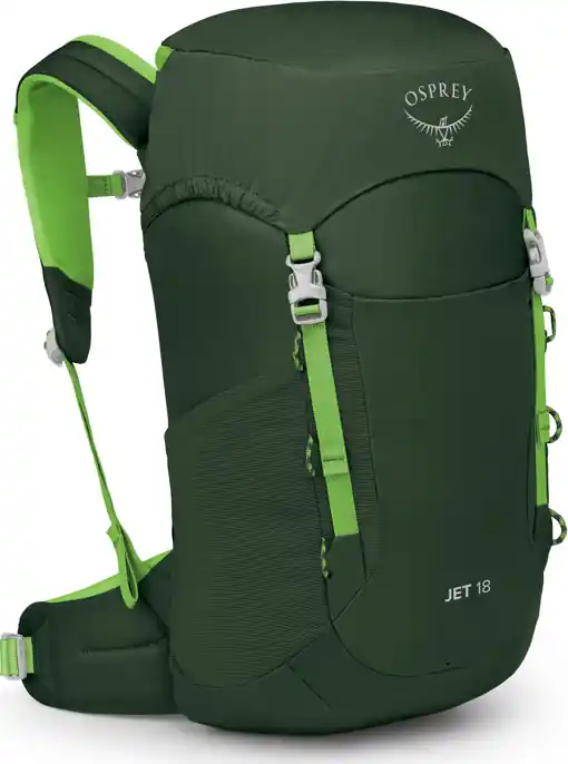 Rajoitettu Tarjous OspreyOsprey Kids‘ Jet 18 Green Canopy/Limeline Green