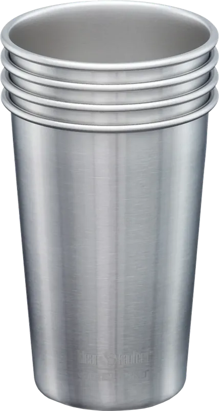 Nopea Toimitus Klean KanteenKlean Kanteen Steel Pint 473 ml 4-pack Brushed Stainless