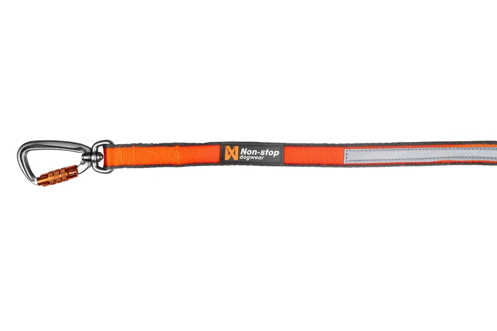 Osta Nyt Non-stop DogwearNon-stop Dogwear Move Leash 15mm/1.5m Orange
