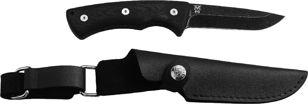 Korkea Laatu ØyoØyo Falketind with Leather Sheath Black