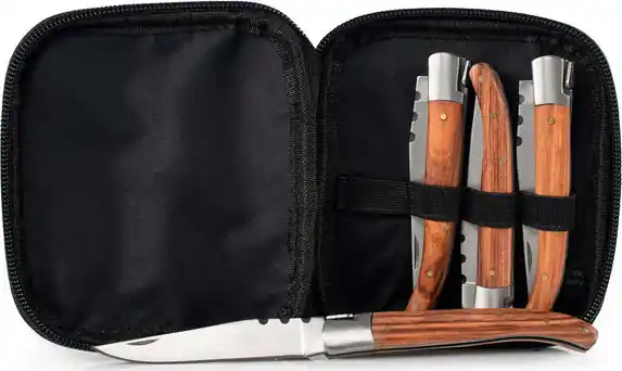 Pakollinen (Must-Have) GSI OutdoorsGSI Outdoors Rakau Folding Steak Knife Set No Color