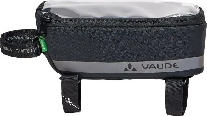 VAUDEVAUDE Unisex Top Tube Phone Bag Black Paras Hinta