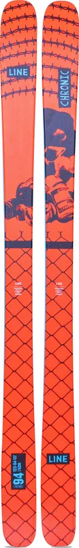 Line SkisLine Skis Chronic 94 Orange Älä Missaa