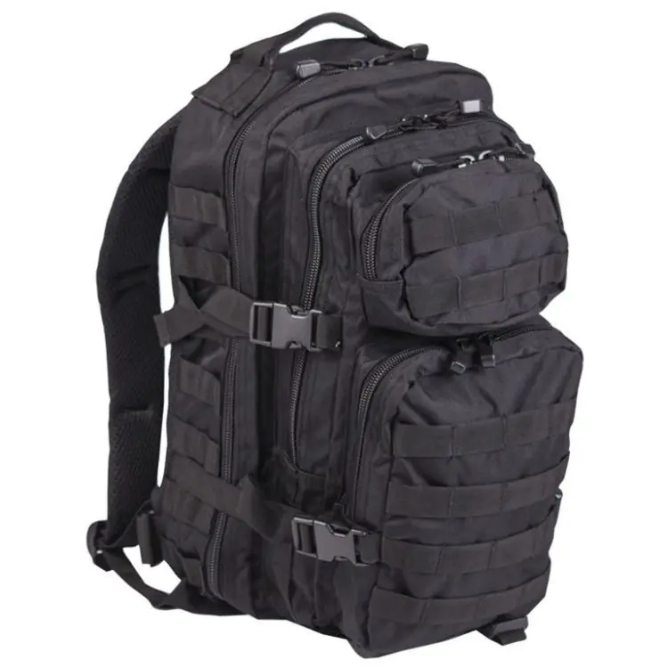 Mil-Tec US Assault Pack Small 20l Musta Pakollinen (Must-Have)