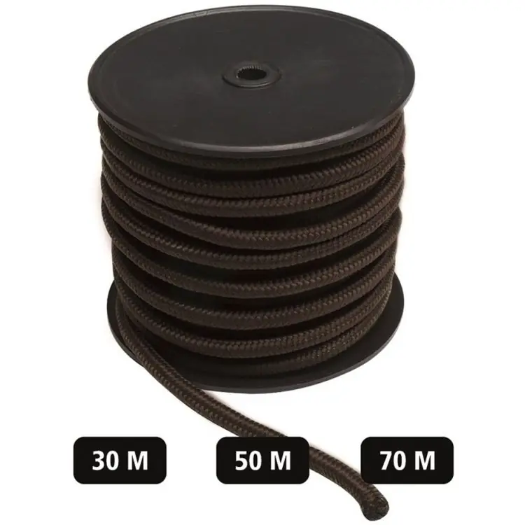 Ajankohtainen Mil-Tec Commandonaru 30-70M Rulla Musta