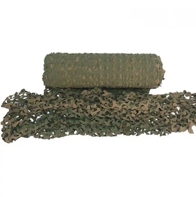 Camo Netting 2.4m wide X per metre Woodland Korkea Laatu