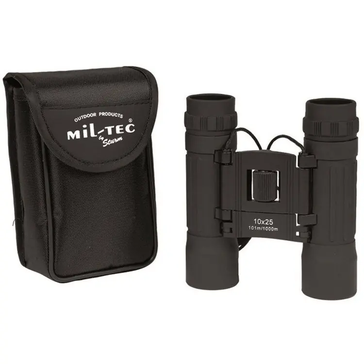 Mil-Tec Pocket Sized Binoculars 10x25 Flash-Tarjous