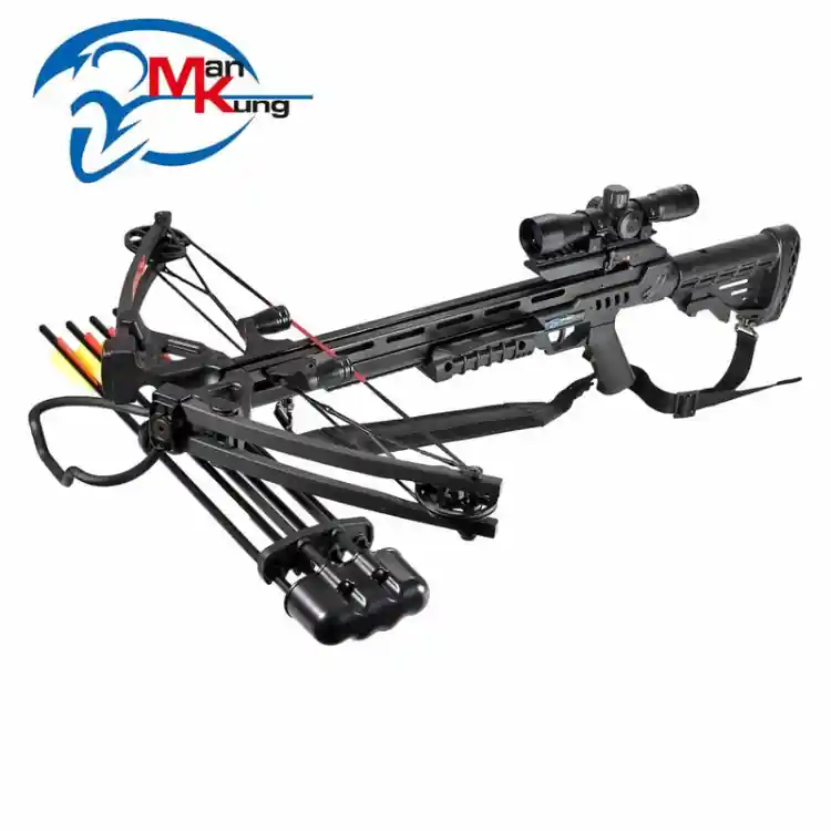 Älä Missaa Man Kung Hawk XB52 185lbs Crossbow Black