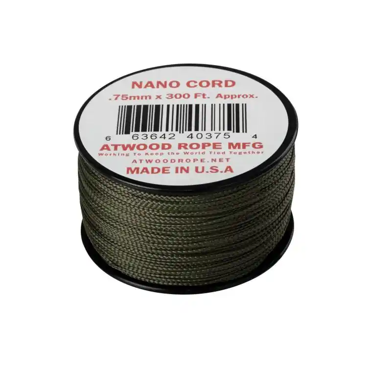 Atwood Rope MFG Nano Cord 300ft Pikatoimitus