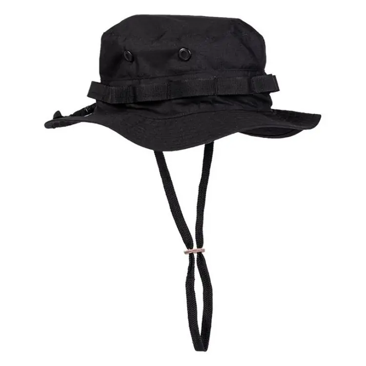 Mil-Tec US Black GI Boonie Hat Black Tilaa Nyt