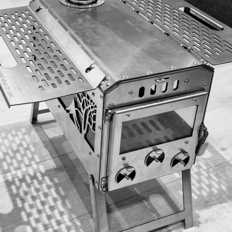 Alennettu NorTent Grue Stainless Stove 17kg