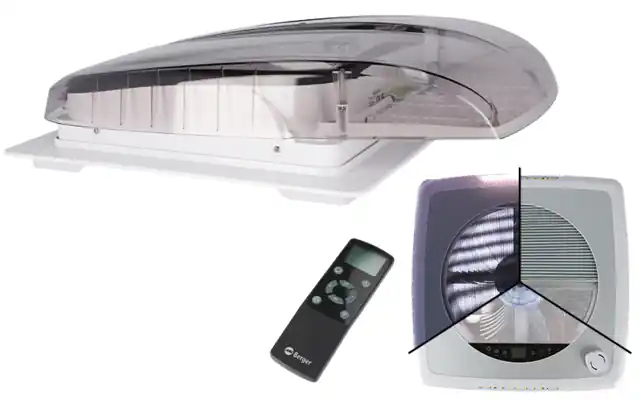 Tehdashinta 400 x 400 Fan kattoluukut 12V tuulettimella