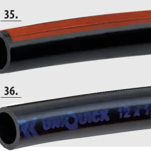 Flash-Tarjous UniQuick-putket Ø 12 mm, 1 m pitkät lämmin- ja kylmävesi